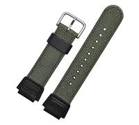 NLNKDTDPAK Durable Nylon WatchBands Fit for Casio AE-1200WH / SGW-300 / AQ-S810W / AE1200WH 1 Correa de reemplazo de banda anti-caída de 8 mm.