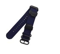 NLNKDTDPAK Pulsera de correa nylon a prueba sudor for Casio AQS810W / AEQ-110W W-735H 2 Banda reloj pulsera la grado 4 mm(43 EU)