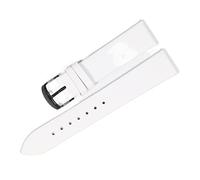 NLNKDTDPAK RETRAJE REATRO 18 mm 20 22 Fino de reloj suave Correa correa adecuada for un ajuste adecuado for DW Reloj Galaxy Watch Gear S3(White Black,12mm)