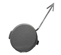 NLNNBCKVDV Cubierta Gancho Remolque Parachoques Delantero para VW para Golf 6 MK6 2009-2013 5K0807241 Accesorios para El Coche(Gris)