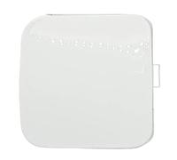 NLNNBCKVDV Tapa Cubierta Gancho Remolque Parachoques Delantero del Automóvil para Toyota RAV4 2009-2011 Tapa Remolque Transporte(Super White Right)