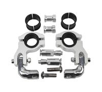 NLNPFGHVZY Cinta De Manillar Antideslizante Abrazaderas Protectoras Mano Para Manillar Motocicleta, Kit Montaje 22mm Y 28mm Soporte Aluminio Para ATV Quad Piezas Guardamanos