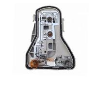 NLNPFGHVZY Después Luces Traseras Para VW Para Polo 2006 2007 2008 2009 2010 Soporte De Bombilla Placa Circuito Luz Trasera Izquierda Y Derecha Coche Luz Trasera Coche(Left with bulb)