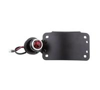 NLNPFGHVZY Luz Trasera Moto LED Luz Trasera Universal Para Motocicleta Soporte De Montaje Placa Matrícula Freno LED Para Motocross ATV Impermeable