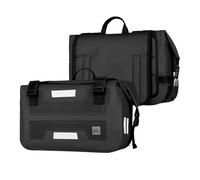 NLNPFGHVZY Mochila para Motocicleta De Sillín para Motocicleta Impermeable De Gran Capacidad para Exteriores para Montar En Bicicleta Bolsas Laterales Bolsa de Moto(Black)