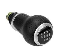 NLNPFGHVZY Pomo Palanca Cambios Para Seat Leon MK1 5 6 Velocidades Perilla De Palanca Cambios Coche(Silver 6 gear)