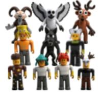 NlsqAMZ 99 Niights in The Forrest Statue, Set de 10 modelos, escultura merch, ciervo monstruo para fans