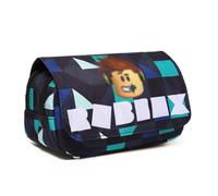 NlsqAMZ Roblx Estuche, Pencil Case, Estojo, Cartuchera, Gran Capacidad, Merchandise, para Escuela, Oficina
