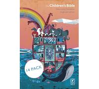 NLT Children's Bible, Noah's Ark Edition, 24 Full Colour Illustrations, Javier Joaquin, NLT New Living Translation, Hardback, Standard size - Pack of 14
