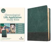 NLT Chronological Life Application Study Bible, Second Edition (Leatherlike, Palm Forest Teal): New Living Translation, Chronological Life Application ... Archaeological, Cultural Background