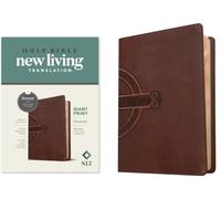 NLT Compact Giant Print Bible, Filament Edition, Mahogany: New Living Translation, Mahogany Celtic Cross LeatherLike, Filament App. Giant Print