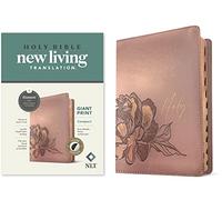 NLT Compact Giant Print Bible, Filament Edition, Rose: New Living Translation, Rose Metallic Peony, Leatherlike, Giant Print Bible, Filament Enabled Edition, Red Letter