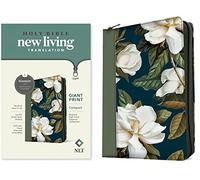 NLT Compact Giant Print Zipper Bible, Filament-Enabled Edition (Leatherlike, Magnolia Sage Green, Red Letter): New Living Translation, Magnolia Sage Green, Leatherlike, Zipper, Giant Print, Filament