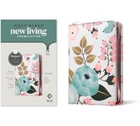 NLT Compact Zipper Bible, Filament-Enabled Edition: Floral