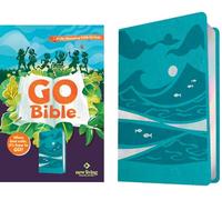 NLT Go Bible for Kids (Leatherlike, Teal Ocean): A Life-Changing Bible for Kids
