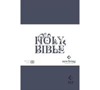 NLT Holy Bible: New Living Translation, British Text Version in Blue Soft-tone Flexiback Binding