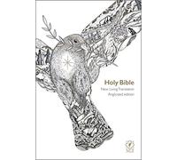 NLT Holy Bible, White Flexiback, Dove Illustration, Award-Shortlisted Design, British Text, NLT New Living Translation, Flexiback, Standard size: NLT Anglicized Text Version