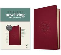 NLT Large Print Thinline Reference Bible, Filament Enabled Edition (Red Letter, Leatherlike, Berry): New Living Translation, Aurora Cranberry Leatherlike, Filament Enabled, Thinline Reference