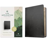 NLT Life Application Study Bible, Third Edition, Black: New Living Translation, Black, Bonded Leather, Life Application Study, Personal Size, Red Letter