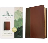 NLT Life Application Study Bible, Third Edition, Mahaogany: New Living Translation, Brown/Mahogany, Leatherlike, Life Application Study Bible, Personal Size, Red Letter
