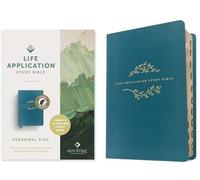 NLT Life Application Study Bible, Third Edition, Teal: New Living Translation, Teal Blue, Leatherlike, Life Application Study, Personal Size, Indexed, Red Letter