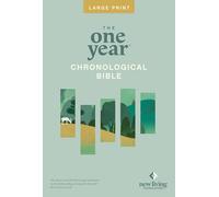 NLT One Year Chronological Bible, Slimline Large Print: Premium Slimline, Large Print (New Living Translation)