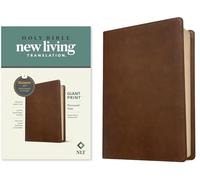 NLT Personal Size Giant Print Bible, Filament Edition, Brown: New Living Translation, Rustic Brown, Leatherlike, Personal Size, Giant Print