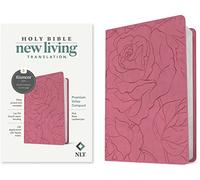 NLT Premium Value Compact Bible, Filament Enabled Edition (Leatherlike, Pink Rose)