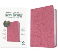 NLT Premium Value Compact Bible, Filament Edition, Pink: New Living Translation, Pink Rose, Leatherlike, Premium Value Compact, Filament Enabled