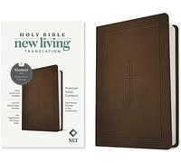 NLT Premium Value Compact Bible, Filament-Enabled Edition (Leatherlike, Dark Brown Framed Cross): Nlt Premium Value Compact Bible, Filament Enabled Edition - Leatherlike, Dark Brown Framed Cross