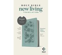 NLT Premium Value Thinline Bible, Filament-Enabled Edition (Leatherlike, Bouquet Teal): New Living Translation, Bouquet Teal, Leatherlike, Premium Value Thinline Bible, Filament Enabled Edition
