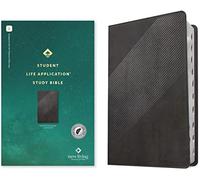 NLT Student Life Application Study Bible, Filament Edition: New Living Translation, Charcoal Gray Striped, Leatherlike, Filament Enabled Edition, Red Letter