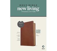 NLT Super Giant Print Bible, Filament Enabled Edition: Nlt Super Giant Print Bible, Filament Enabled Edition Red Letter, Leatherlike, Brown