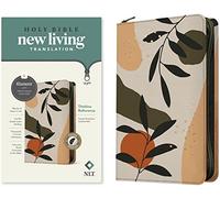 NLT Thinline Reference Zipper Bible, Filament Edition: New Living Translation, Sunset Branches, Leatherlike, Thinline Reference, Filament Enabled