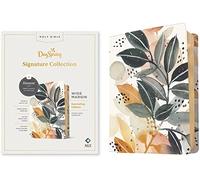 NLT Wide Margin Bible, Dayspring Signature Collection, Filament Enabled (Leatherlike, Autumn Leaves, Red Letter): DaySpring Signature Collection