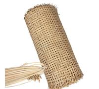 NLUMEC Ratan Natural Rollo por Metros, 100cm de Ancho Rejilla Mimbre para Muebles, Rollo de Correas de Ratán para Silla Gabinete Decoración del Hogar(30x400cm)