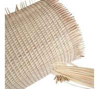 NLUMEC Ratan Natural Rollo por Metros, 40cm de Ancho Rejilla Mimbre para Muebles, Rollo de Correas de Ratán para Silla Gabinete Decoración del Hogar(45x250cm)