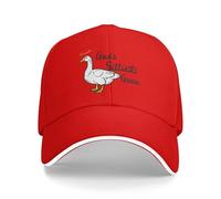 NLWQEKV El Sombrero de Ganso más Tonto de Dios Gorra de béisbol Silly Goose On The Loose Sombreros Ajustables