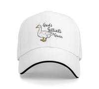 NLWQEKV El Sombrero de Ganso más Tonto de Dios Gorra de béisbol Silly Goose On The Loose Sombreros Ajustables