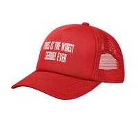 NLWQEKV Esta es la Peor secuela de la Historia. Gorra de béisbol Ajustable con Malla.