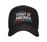 NLWQEKV Estrecho de América EST.2026 Gorras No Más Estrecho de Ormuz Gorra de Béisbol