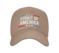 NLWQEKV Estrecho de América EST.2026 Gorras No Más Estrecho de Ormuz Gorra de Béisbol