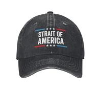 NLWQEKV Estrecho de América EST.2026 Sombrero No Más Gorra de Algodón del Estrecho de Ormuz