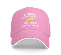 NLWQEKV Gorra de béisbol Donnie Antoinette Let Them Eat Nothing con diseño Sutil