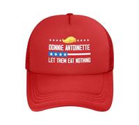NLWQEKV Gorra de Camionero Donnie Antoinette Let Them Eat Nothing con Parte Trasera de Malla FDT discreta