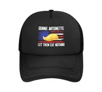 NLWQEKV Gorra de Camionero Donnie Antoinette Let Them Eat Nothing con Parte Trasera de Malla FDT discreta