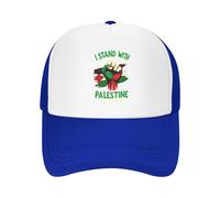 NLWQEKV Gorra de Camionero I Stand with Palestine (Liberen a Palestina, salven a Gaza), Gorra de béisbol de Malla, Gorras para Correr para Hombres y Mujeres