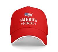 NLWQEKV Gorras de Golf America The First para el 4 de Julio, para Hombres y Mujeres, Estilo Dad Caps