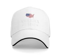 NLWQEKV Gorras de Golf America The First para el 4 de Julio, para Hombres y Mujeres, Estilo Dad Caps