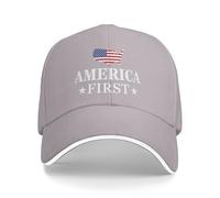 NLWQEKV Gorras de Golf America The First para el 4 de Julio, para Hombres y Mujeres, Estilo Dad Caps